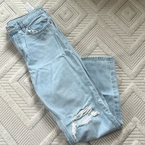 Levi low pro straight jeans